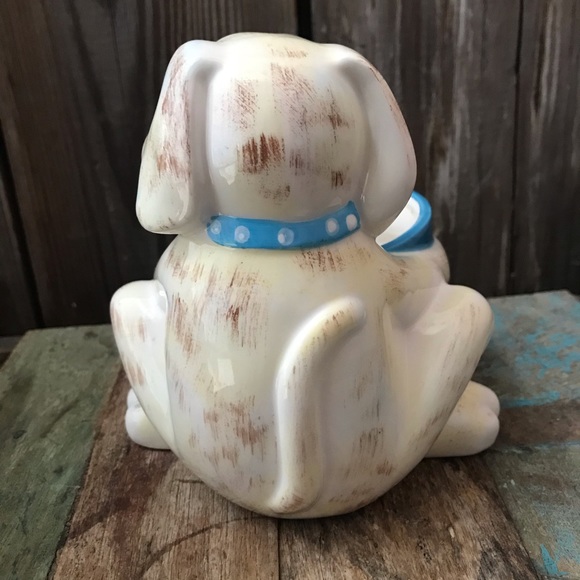 Ceramic Dog Planter - Picture 3 of 7